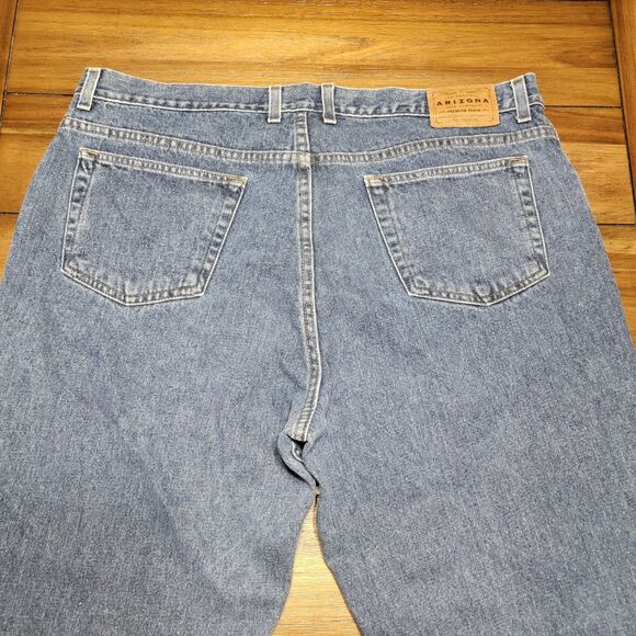 Arizona Premium Denim Relaxed Fit Jeans - Size 42 X 30 - Picture 4 of 6